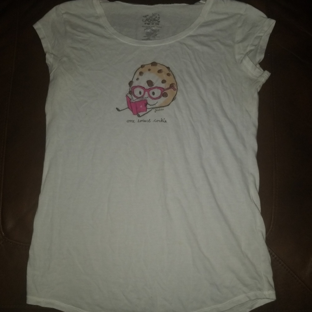Justice "One Smart Cookie" tshirt